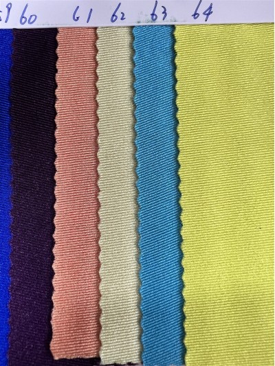 DG-BT recycled polyester glossy Lycra Composition: 82% recycled polyester 18% spandex Weight: 180g/㎡ detail view-6